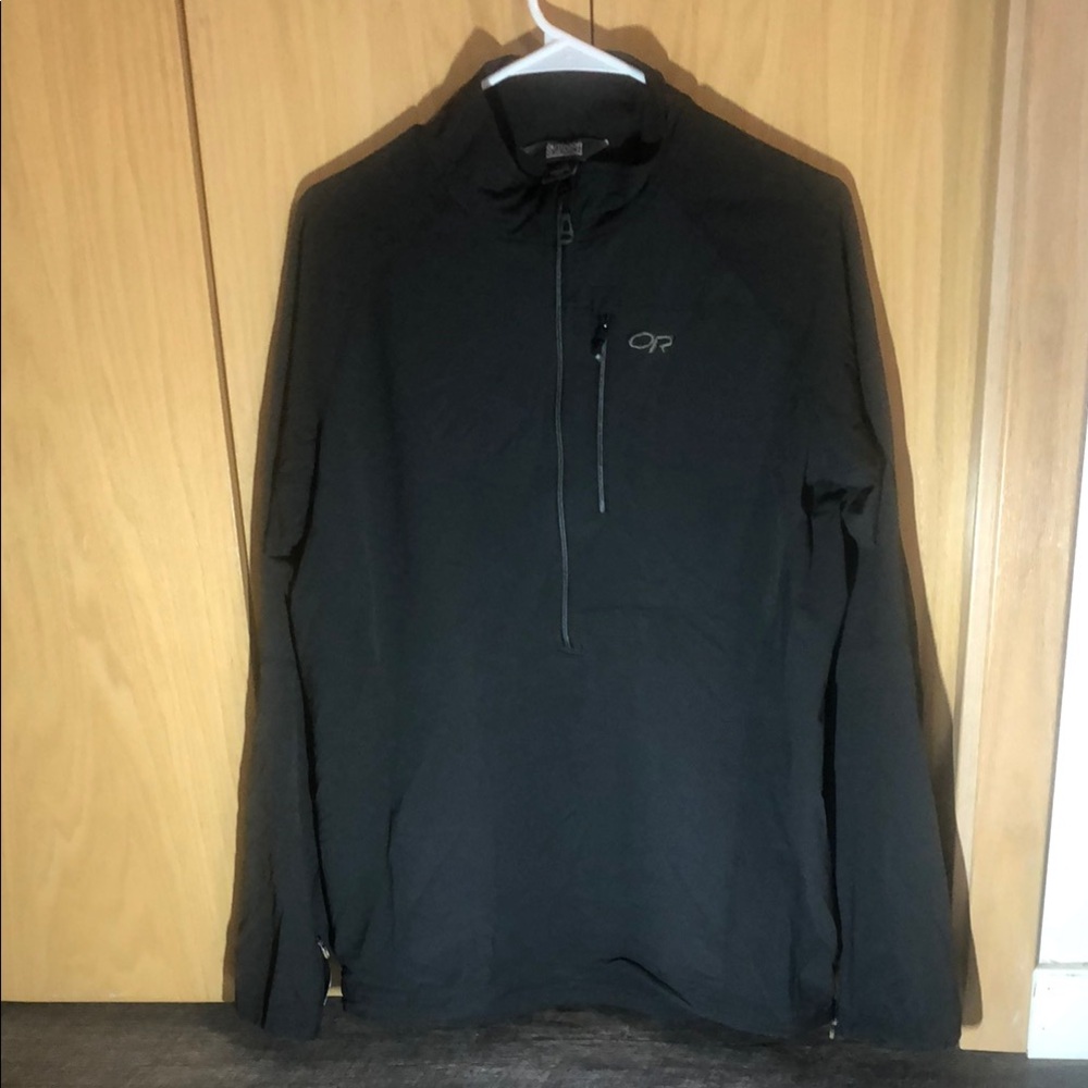 Outdoor Research Men's Black Ferrosi Windshirt